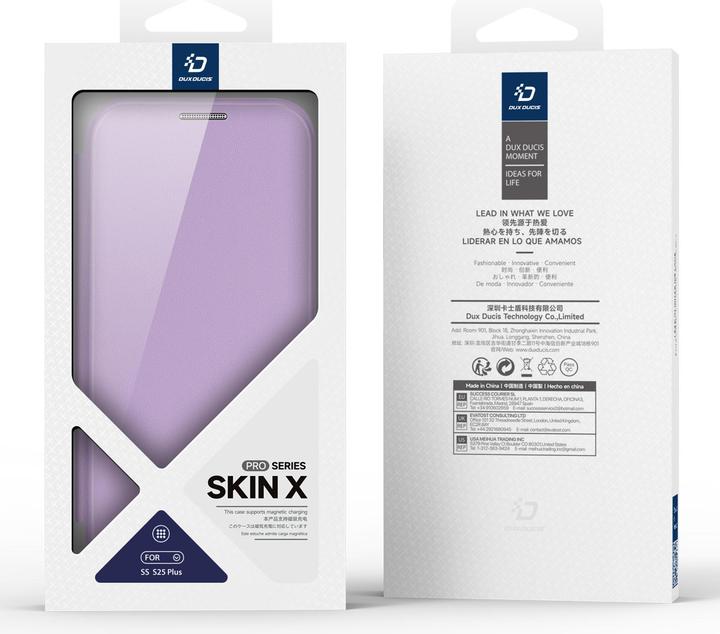 Actual product image Dux Ducis Skin X Pro Magnetic Stand Lederhülle (Samsung Galaxy S25+)
