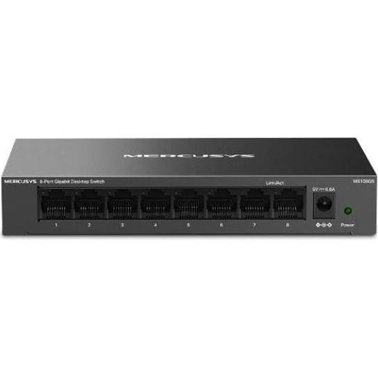 Mercusys MS108GS Switch für Netzwerk 8 Gigabit-Ports, Switch di rete