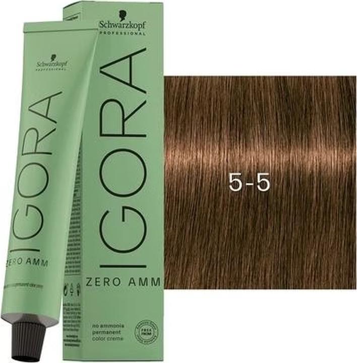 Produktbild Schwarzkopf Igora Zero AMM - 5-5 Hellbraun Gold (5-5 Hellbraun Gold)