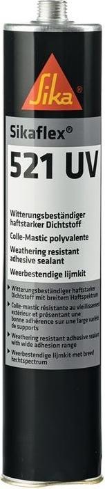 Sika Sikaflex 521 UV, 300ml (0.50 kg, Weiss, 300 ml)