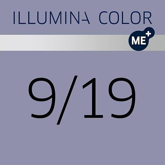 Produktbild Wella Haarfarben Illumina Color ME+ 9/19 Lichtblond Asch-Cendré / 60 ml (9/19)