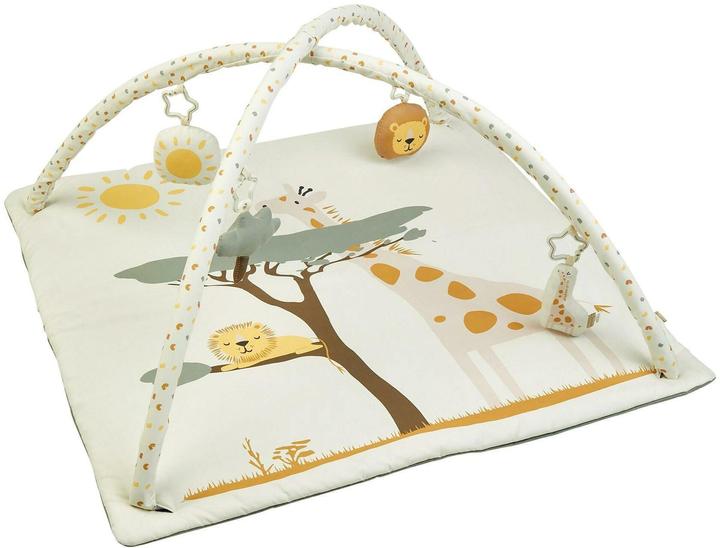 Actual product image Sterntaler Safari Krabbeldecke m Spielbogen