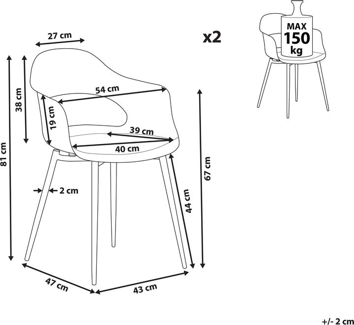 Image du produit Beliani Utica