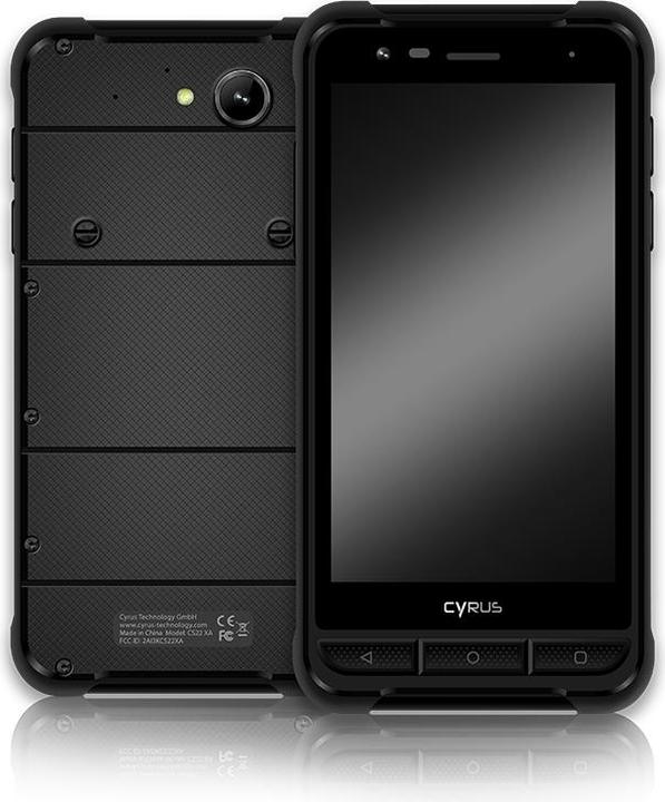 Cyrus CS22 XA (16 GB, Black, 4.70", Dual SIM, 3G)