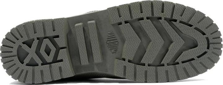 Immagine prodotto Palladium Wasserdichte Abendschuhe aus olivgrünem Leder mit Manschette (37)