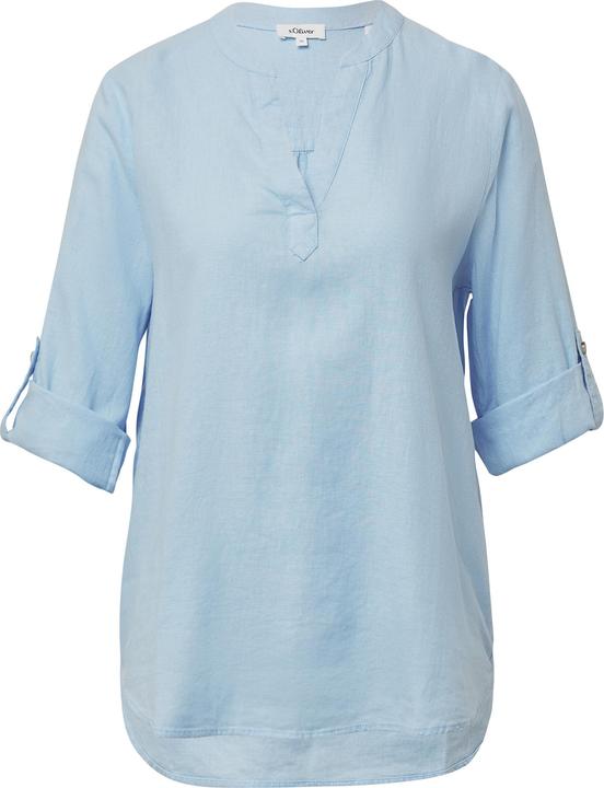 Immagine prodotto s.Oliver Bluse Leinenmix-Bluse mit Turn-up (36)