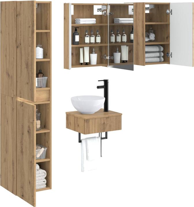 Produktbild vidaXL Badezimmerschrank-Set