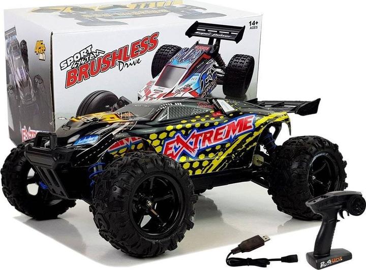 Immagine prodotto Lean Toys Gelber ferngesteuerter Rennwagen