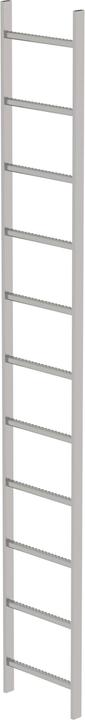 Productafbeelding Munk Roestvaststalen schachtladder V4A 400 mm vrije breedte 11 sporten (308 cm)