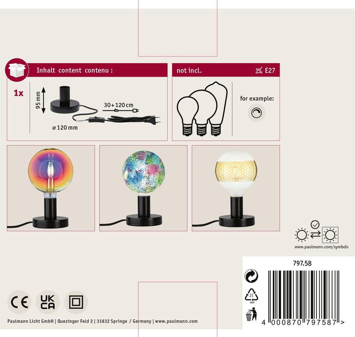 Produktbild Paulmann Neordic Haldor (E27)