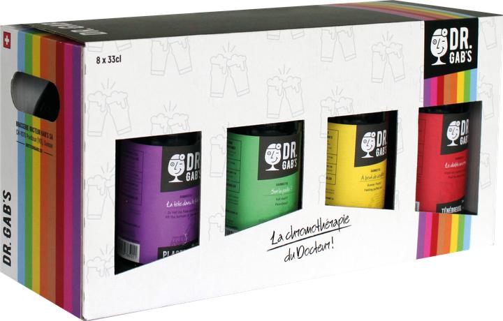 Produktbild Dr. Gab's Entdeckungsbox (8 x 33 cl)