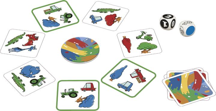 Immagine prodotto Amigo Clack! Famiglia, d da 7 anni, 2-4 giocatori, gioco di carte per la famiglia (Tedesco, Francese, Italiano, Inglese)