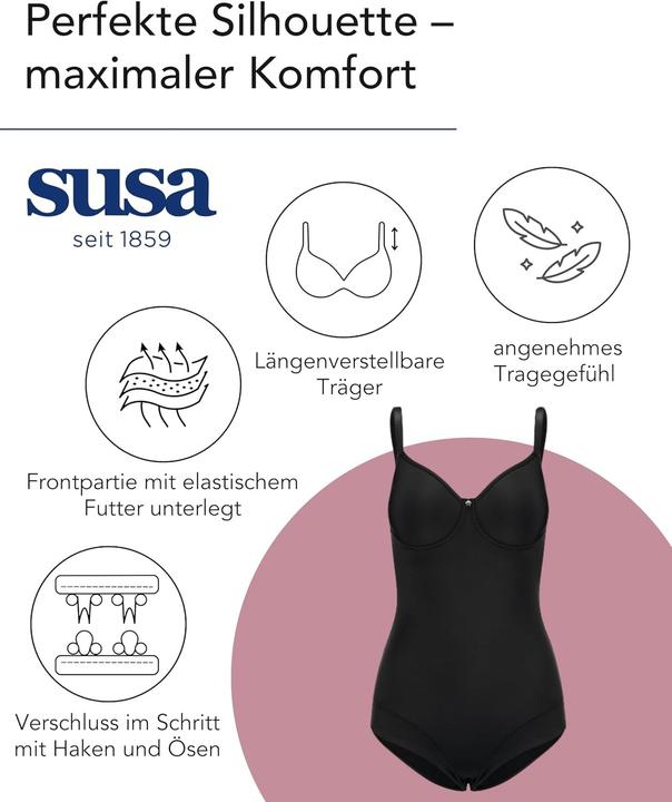 Produktbild Susa - Catania - Body (85E Schwarz) (85 E)