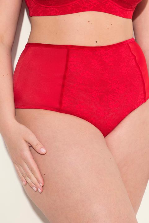 Immagine prodotto Ulla Popken Maxi slip di microfibra con inserto di pizzo (46, 48)