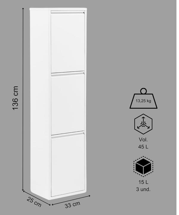 Produktbild Gowoll Mülltrennsystem (45 l)