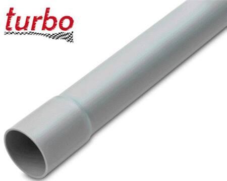 Produktbild Csdk SL Plastrør stiv, pvc 20 mm grå med muffe 3 meter - (3 meter) (Kabelschlauch, 300 cm)