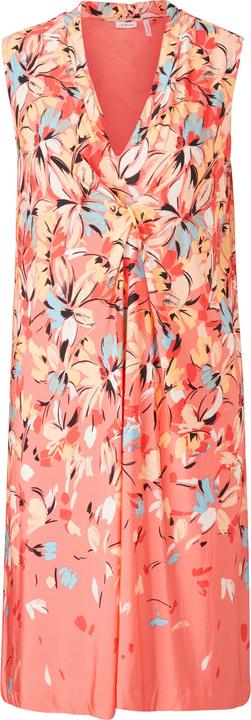 Produktbild s.Oliver Kleid Musterkleid mit Falten (36)
