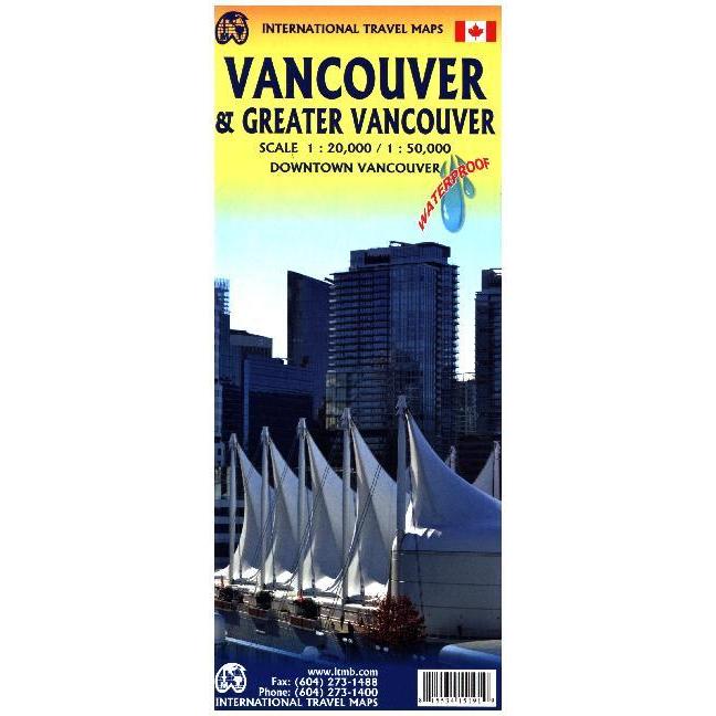 ITM Maps. Vancouver & Greater Vancouver (47385675)