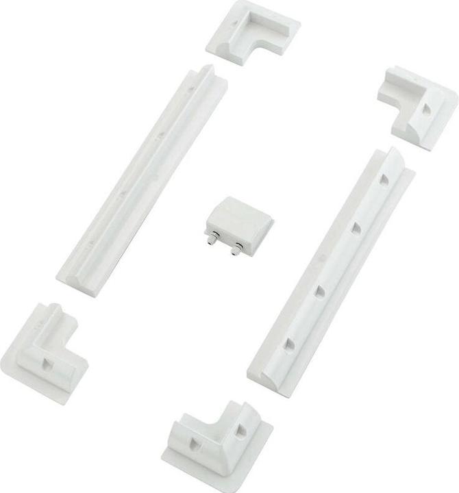 Ective Montage-Komplettset lang für Solarinstallation 7-teilig (weiss)