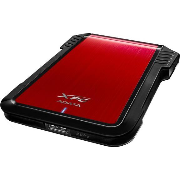 Adata XPG EX500 Speichergehäuse (2.5"), Festplattengehäuse, Rot, Schwarz