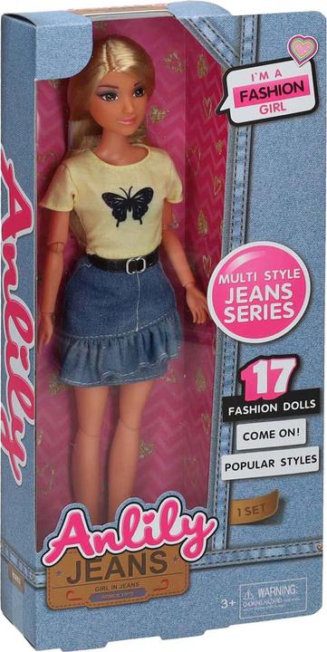 Actual product image Fashion Pop Jeans Series Spring Butterfly