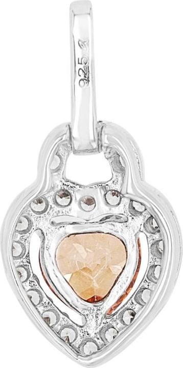 Immagine prodotto Amor Ciondolo Cupido da donna, argento 925, zirconi sintetici. | Cuore (Argento 925)