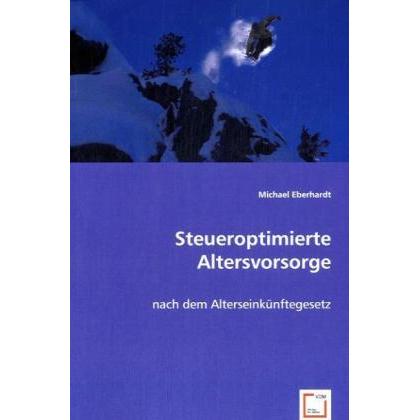 Thumbnail - Steueroptimierte Altersvorsorge, Fachbücher