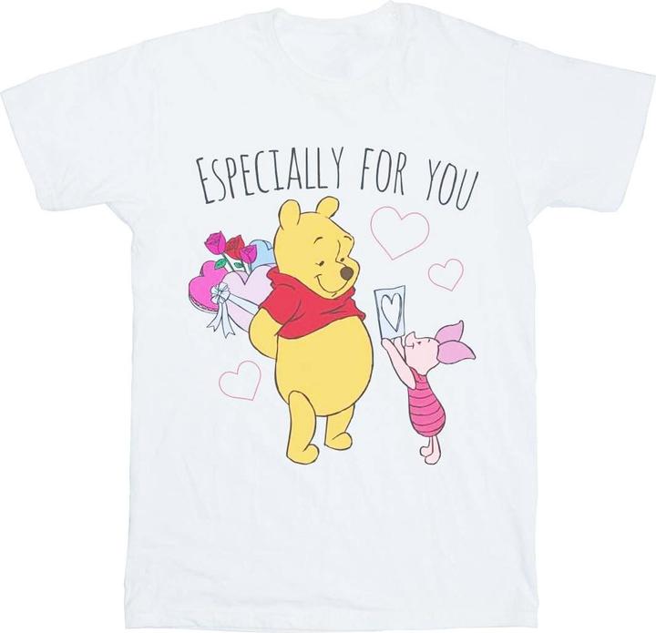 Produktbild Disney Winnie The Pooh Piglet Valentines Gift TShirt Mädchen (140, 146)