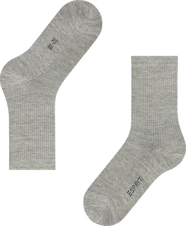 Actual product image Esprit Reflection Rib Baumwollsocken (Single pack, 39 - 42)