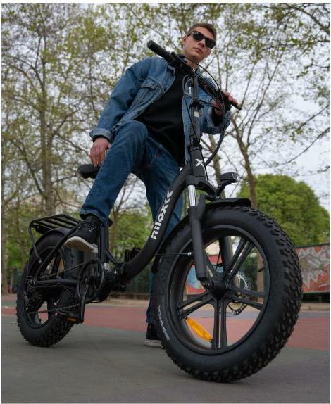 Actual product image Nilox X9 Black E-Bike 36v13ah (45 cm)