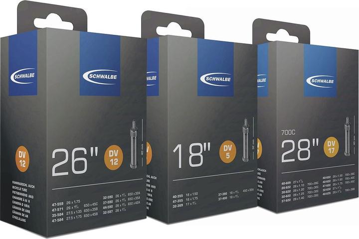 Produktbild Schwalbe Schlauch 28" DV17 (Dunlop (DV), 28", 40 mm)