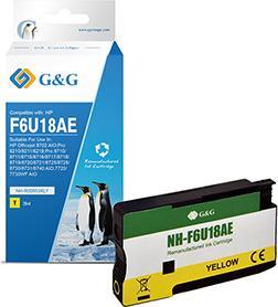 kompatibel Ink mit F6U18AE, HP 953XL, NH-R00953XLY, yellow, 1600S, yellow (Y)