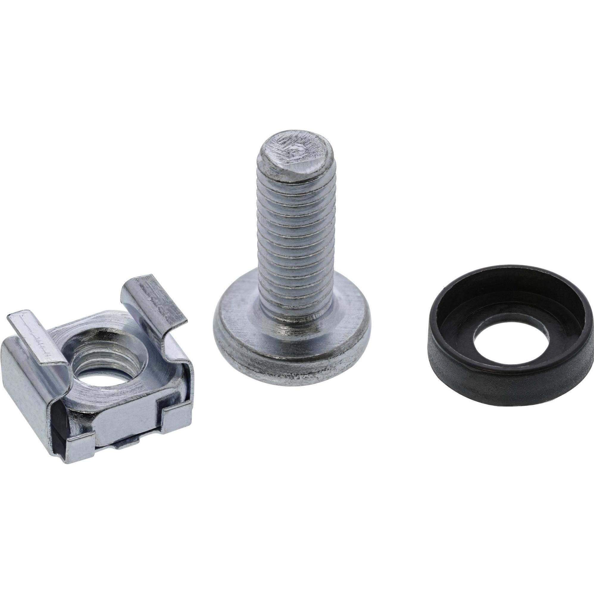 Thumbnail - InLine Käfigmutternset M6, Serverschrank Zubehör, Silber