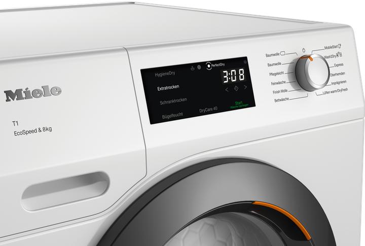 Actual product image Miele TCF770WP (8 kg, Left)
