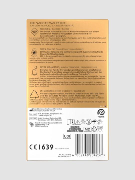 Produktbild Durex Hautnah (16 Stk.)