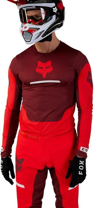 Actual product image Fox Jersey 24 Flexair Ical Flo Red (S)