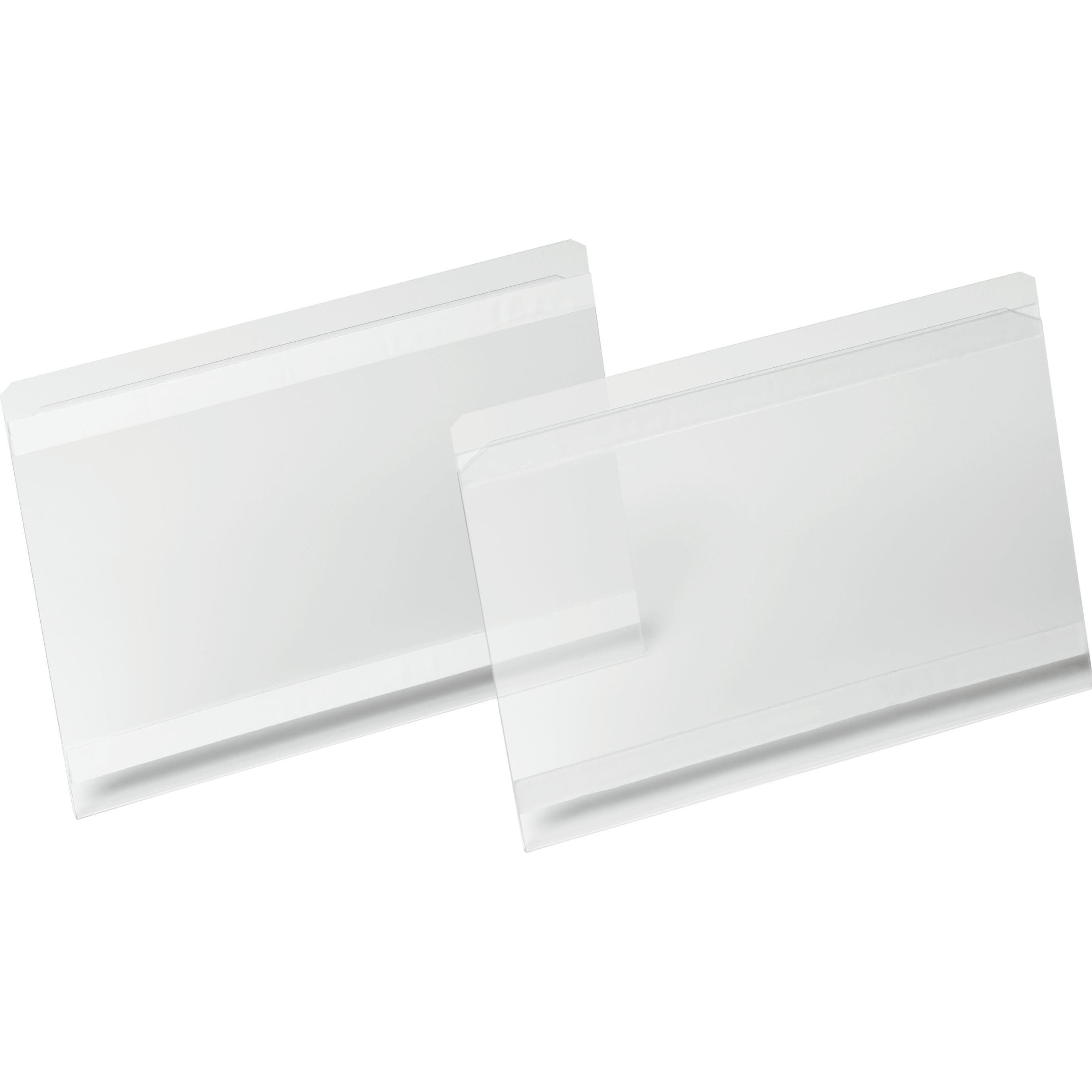 Durable, Informationsschild, Etikettentasche HARD COVER selbstkleb A5 quer