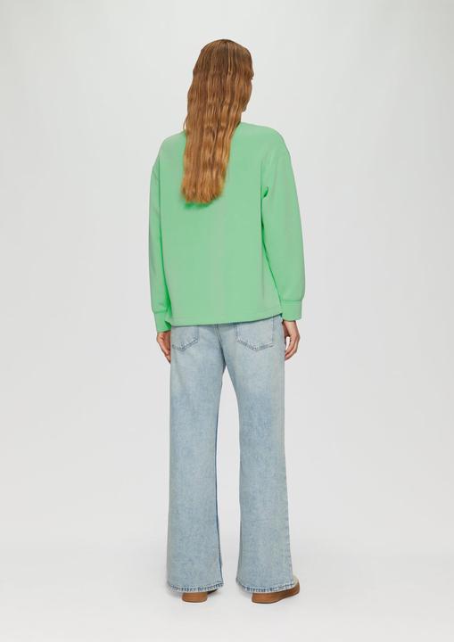 Immagine prodotto S.Oliver Sweatshirt Scuba-Sweatshirt aus Modalmix mit 3D-Schriftzug (44)