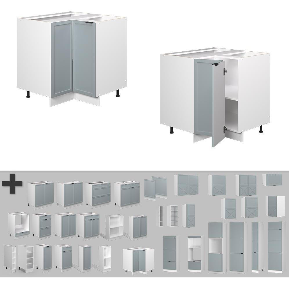 Vicco, Regal, Eckschrank Fame-Line