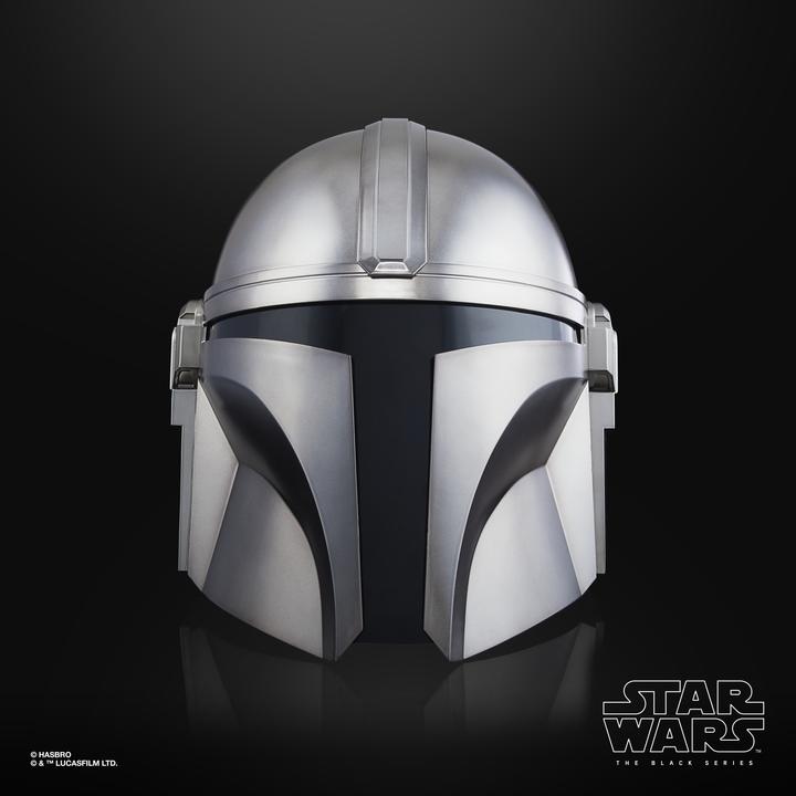 Actual product image Hasbro The Black Series: The Mandalorian Helmet