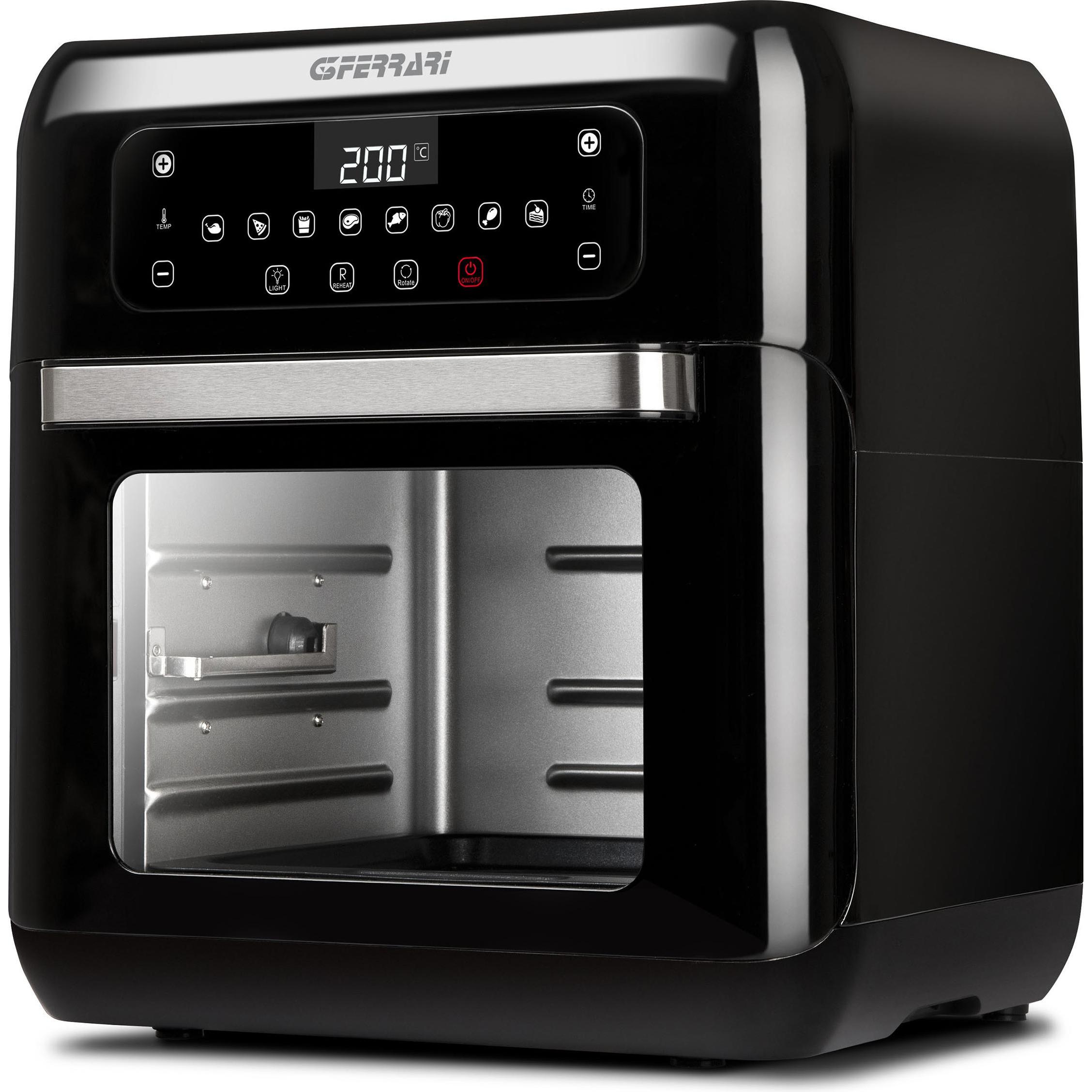 G3 Ferrari Friggisano 2.0 Einzelbild 11 l Eigenständig 1500 W Heissluftfritteuse Schwarz, Fritteuse, Schwarz