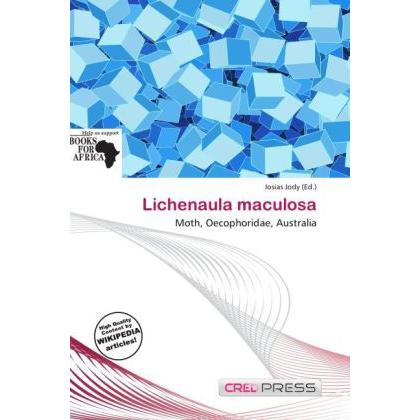 Lichenaula maculosa, Fachbücher