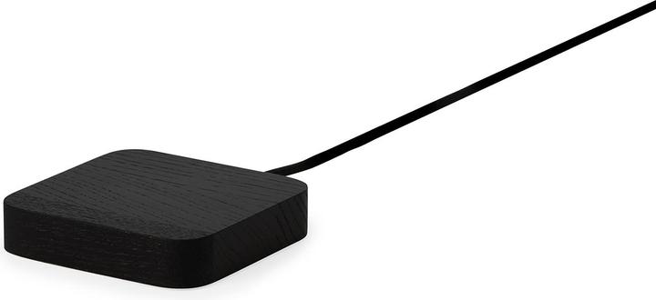 Produktbild Oakywood Charging Pad (OakyBlocks) Kabelloses Schreibtisch-Ladegerät aus Holz - Schwarz -