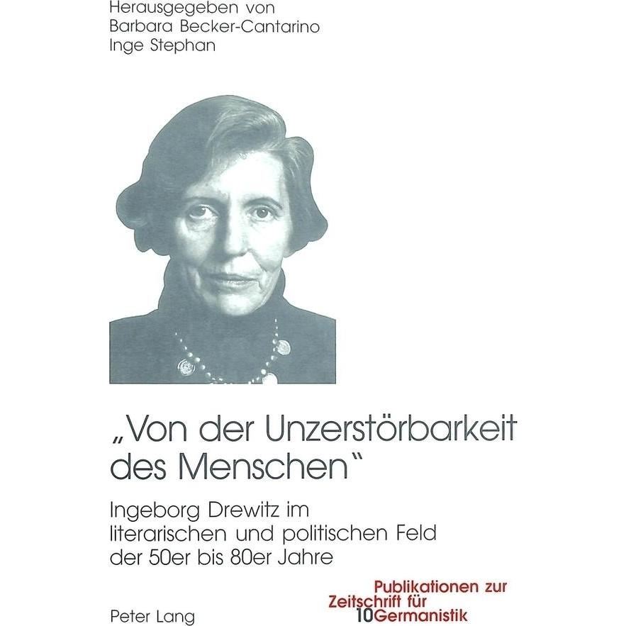 'Von der Unzerstörbarkeit des Menschen', Fachbücher