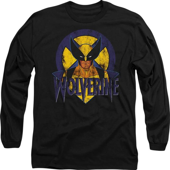 Actual product image Unisex Adult X-Men Wolverine Retro T-Shirt (XL)
