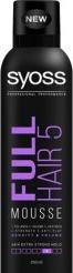 Actual product image Syoss Full Hair 5 Fullness Volume Mousse Tuzici Pena (250 ml, Volume foam)