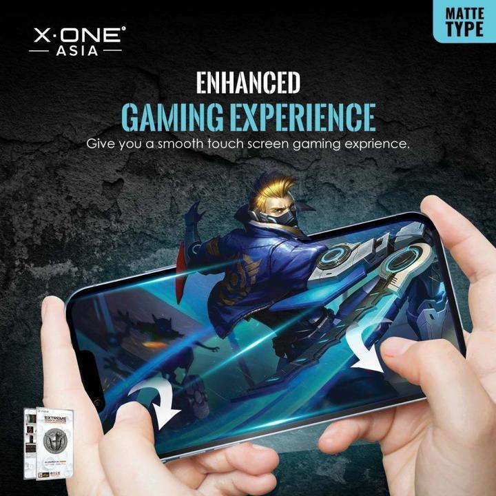 Actual product image X-One Protector LCD Extreme Shock Eliminator 4th gen. Matowe - do iPhone 14 Pro Max/15 Plus (Apple iPhone 14 Pro Max, Apple iPhone 15 Plus)
