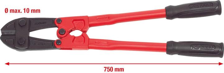 Image du produit KS Tools Coupe-boulons, poignée tubulaire, longueur 750 mm (750 mm)