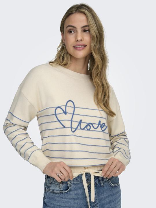 Produktbild Only Onlsigne Life Ls Text Detai Oneck Cc Knt (S)