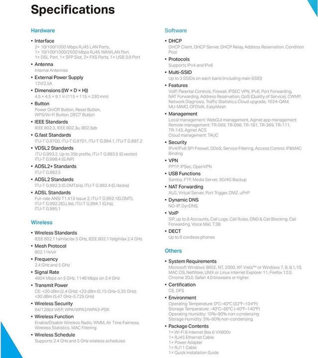 Produktbild TP-Link VX800v